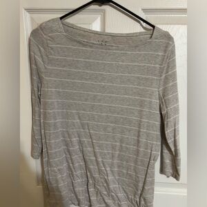 a new day Women's Long Sleeve Top in Light Gray